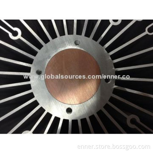 Sunflower Heat-sink, Compliant with the RoHS Directive